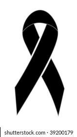 Black Ribbon Of Mourning