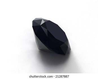 Black Sapphire Gemstone