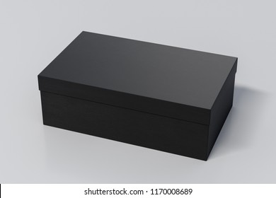 black shoe container