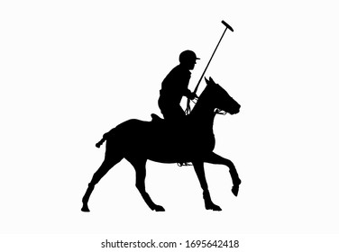 Silhouette Medieval Knight On Horse Stock Vector (Royalty Free) 4544572 ...