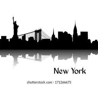 New York Outline Images Stock Photos Vectors Shutterstock