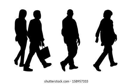 12,241 Man walking back silhouette Images, Stock Photos & Vectors ...