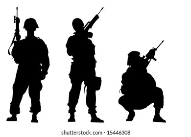 Similar Images, Stock Photos & Vectors of D-day. Vector silhouette of ...