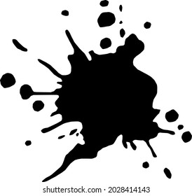 BLACK SPLASH FOR THE BACKGROUND