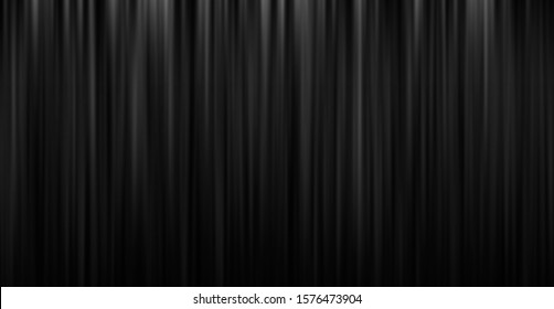 Black Stage Theatre Curtain Background With Copy Space