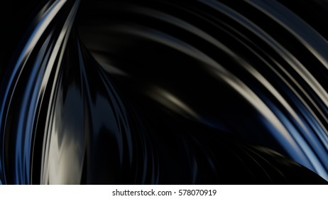 black stuff. black background. Black latex