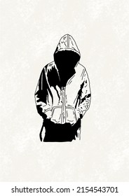 Black Tattoo Ignorant Style Dark Stock Illustration 2154543701 ...