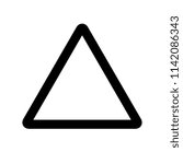 black triangle icon