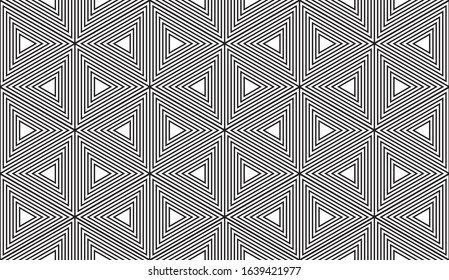 Seamless Geometric Pattern Vector Abstract Classical Stock Vector ...