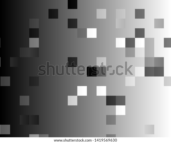 Black White Abstract Background Desktop Wallpaper Stock Image