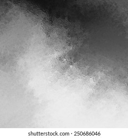 Black And White Background With Distressed Glassy Texture