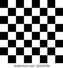 Black And White Checkered Abstract Background