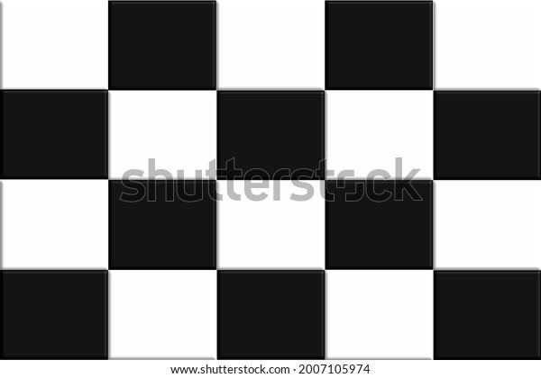 Black and white color block
seamless background, start and finish point race concept, chess
table