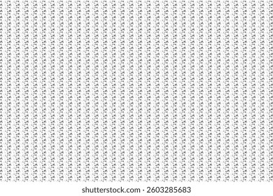 Black white color small pattern in styli pand.
