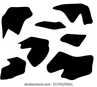 Black And White Cowhide Background