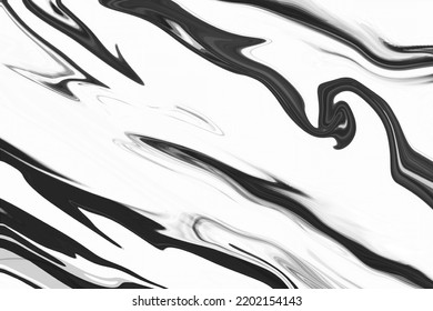 Black  White Fluid Painting An Abstract Black  White.Panda White Marble And Wallpaper Aesthetic Black And White Marble.