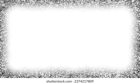 black and white frame, abstract