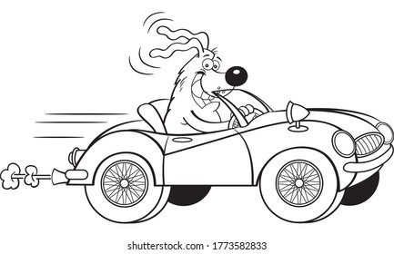 車 犬 のイラスト素材 画像 ベクター画像 Shutterstock