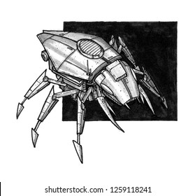 446 Robot Insect Drawing Images, Stock Photos & Vectors 