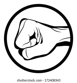 301 Punching fist illustration raster Images, Stock Photos & Vectors ...