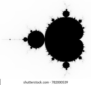 Black And White Mandelbrot Set