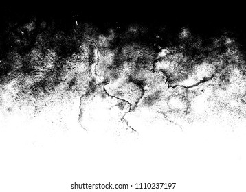 Black And White Marble Grunge Gradient Texture Background For Design Overlays.