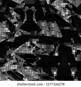 Black and white. Optical art. Optical illusion background. Modern geometric background. Design for wallpaper, wrapping, fabric, background, backdrops, prints, banners