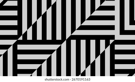 Black and white pattern. Background in  format  3840х2160. Background for video. Static Wallpaper 4k.Stripe texture.