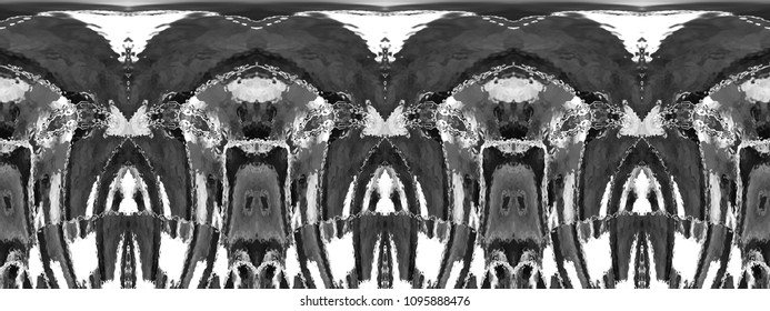 Black and white pattern for textile, backgrounds, tiles and designs
