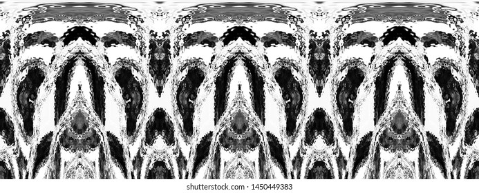Black and white pattern for textile, backgrounds, tiles and designs