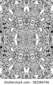 Black and white pattern for textile, ceramic tiles and design