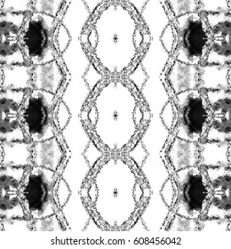 Black and white pattern for textile, ceramic tiles and designs