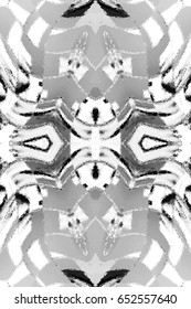 Black and white pattern for textile, ceramic tiles and design