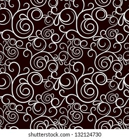 Seamless Swirl Pattern Stock Vector (Royalty Free) 66118420 | Shutterstock