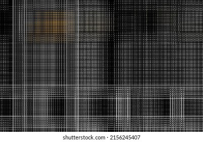 black and white and shades of grey grid dot and spot pattern with green pointillist dot and spot design