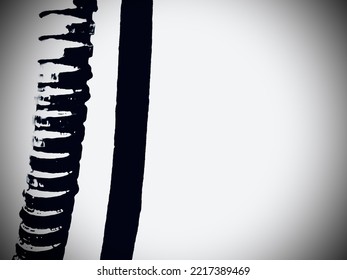 Black And White Spiral Background Wallpaper Illustration