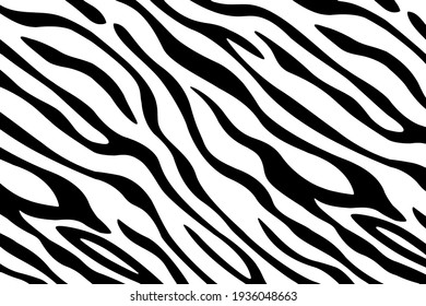 A Black And White Stripped Pattern