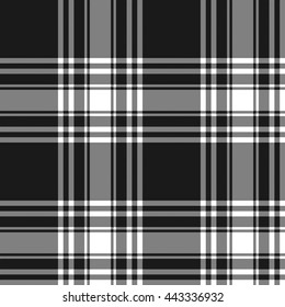 Menzies Tartan Black Kilt Skirt Fabric Stock Vector (Royalty Free ...