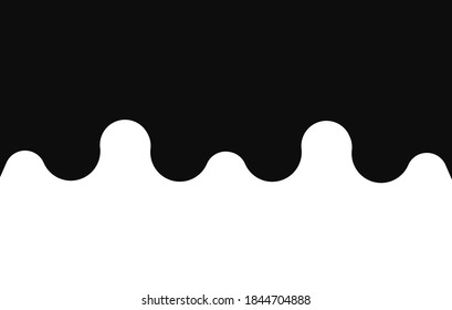 Black White Wallpaper Milk Background Stock Illustration 1844704888