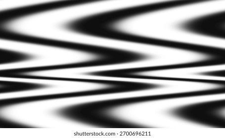 Black and white zigzag wave pattern creating a bold abstract optical texture.