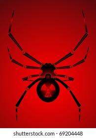 Black widow bot - raster