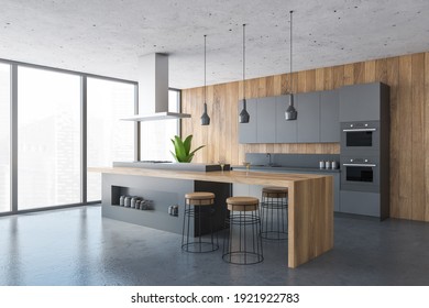 kitchen set in wood