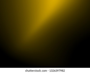 Black and yellow background. Abstract yellow background for web design templates, christmas, valentine, product studio room and business report with smooth gradient color.