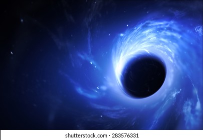 Blackhole in the Universe - Shutterstock ID 283576331