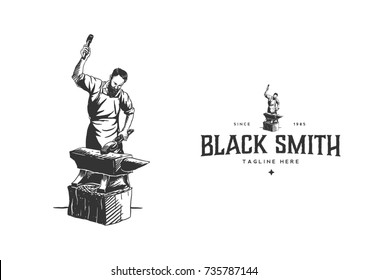 Blacksmith Logo Template