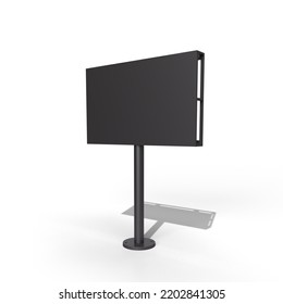 Blank 3d Billboard Model For Mockup  