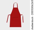 red apron