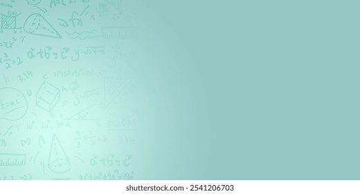 Blank background with hand drawn math Symbols. Trendy modern geometric background math symbols. - Powered by Shutterstock