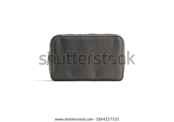 Download Blank Black Canvas Cosmetic Bag Mockup Stock Illustration 1864257535