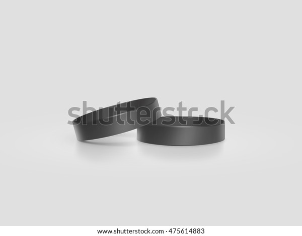 Download Blank Black Rubber Wristband Mockup Clipping Stock ...